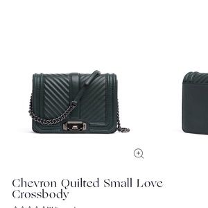 Rebecca Minkoff chevron quilted crossbody